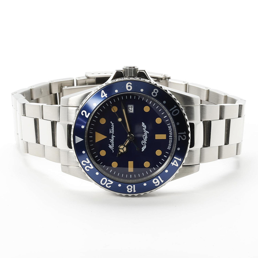 Часы Mathey-Tissot Mathy H900ABU — кварцевые, металл сталь