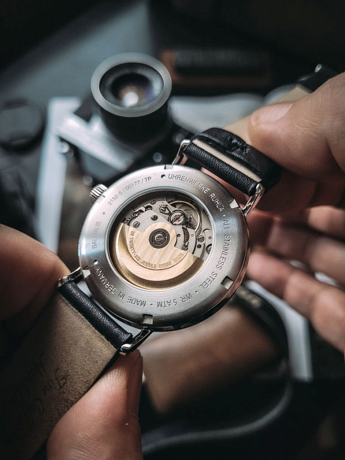 Часы Bauhaus Classic 21525 — кожаный, мужские