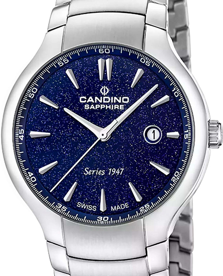 Часы Candino Swiss C4793/3 — кварцевые, металл сталь