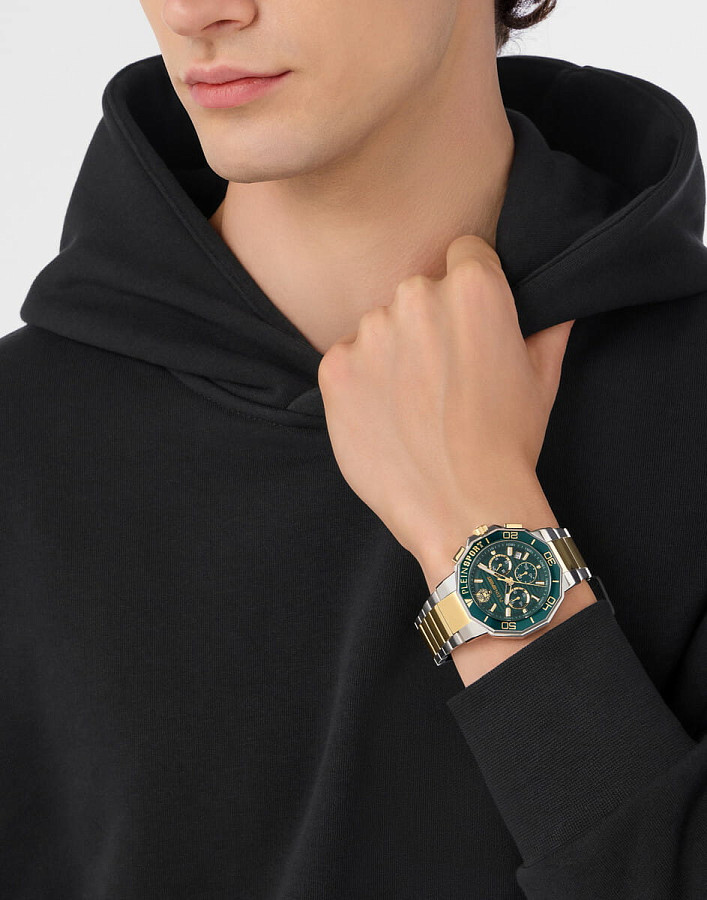 Часы Plein Sport Titan PSAGA0625 — нержавеющая сталь с ip-покрытием, мужские