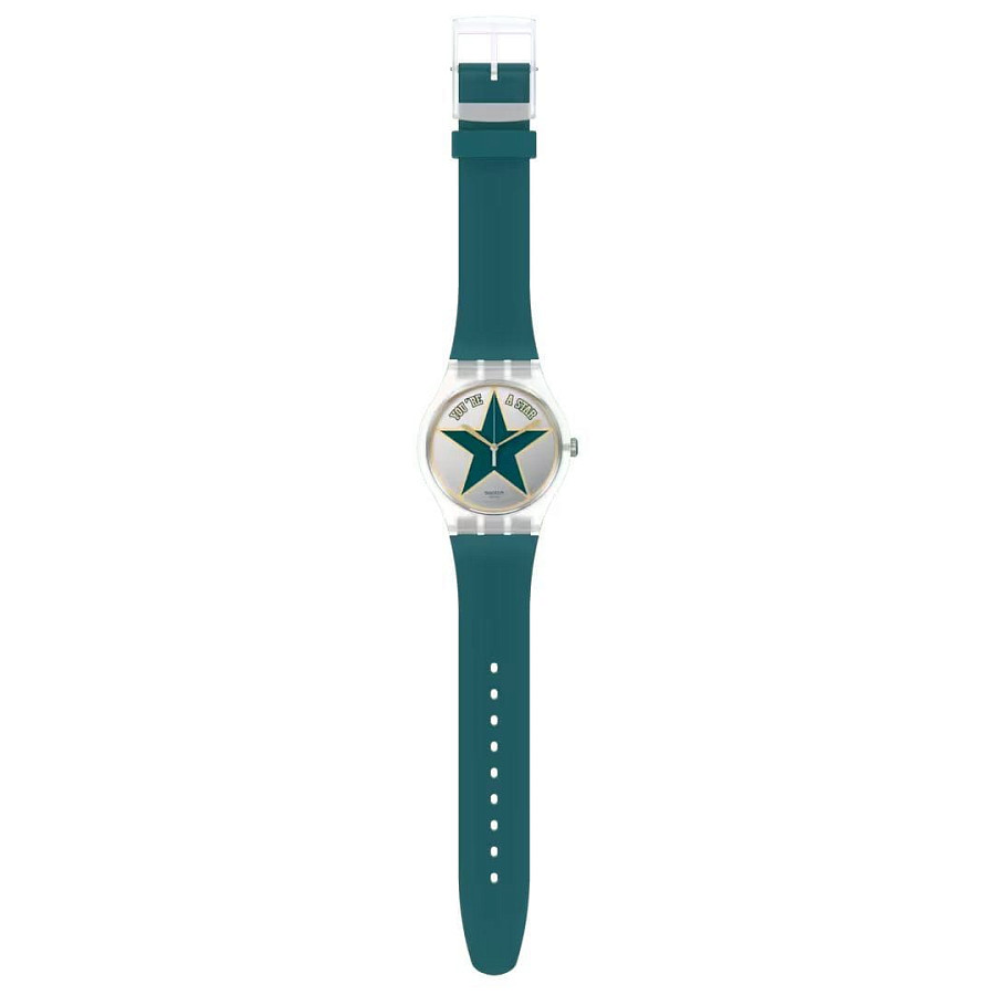 Часы Swatch New Gent Biosourced SO29Z119 — кварцевые, пластик