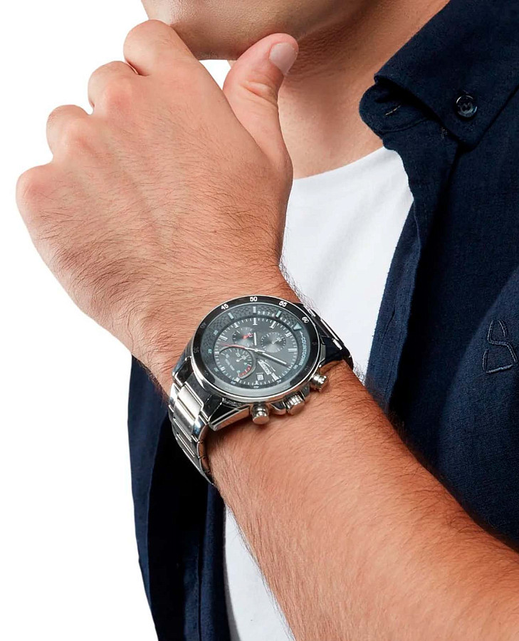 Часы Slazenger Multifunction SL.09.2056.2.01 — кварцевые, сталь металл