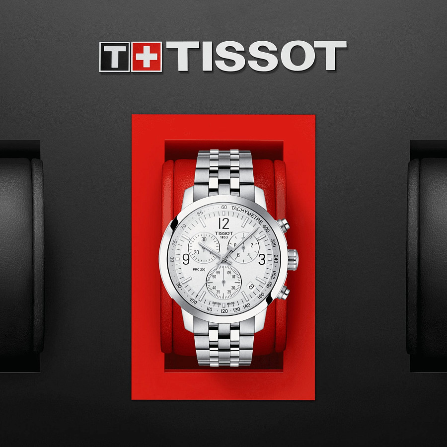 Часы Tissot PRC 200 Chronograph T114.417.11.037.00 — артикул T1144171103700