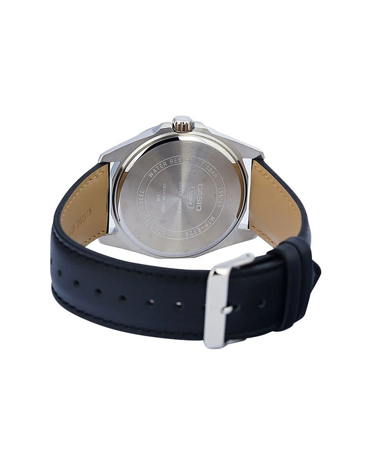Часы Casio Collection MTP-E725L-1AVDF (MTP-E725L-1A) — кварцевые, металл сталь
