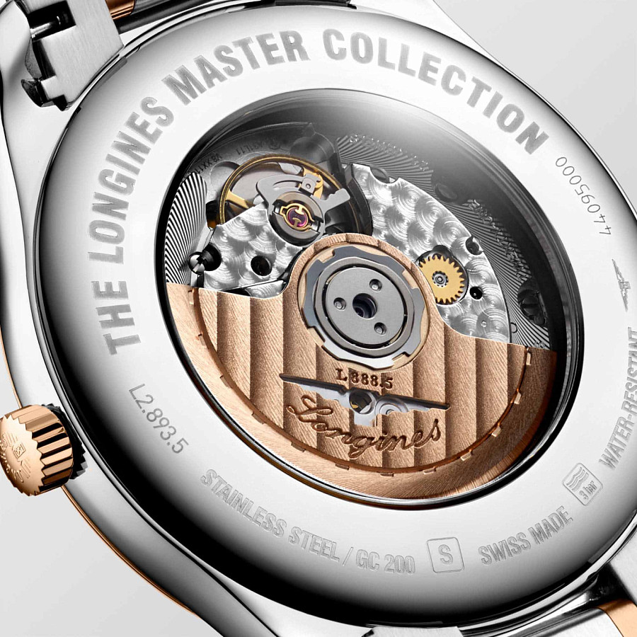 Часы Longines Master Collection L2.893.5.57.7 — механические, сталь металл золото