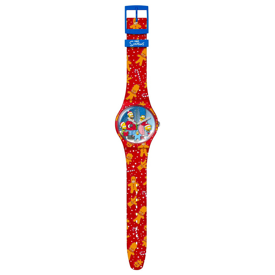 Часы Swatch New Gent SUOZ361 — пластик, Швейцария