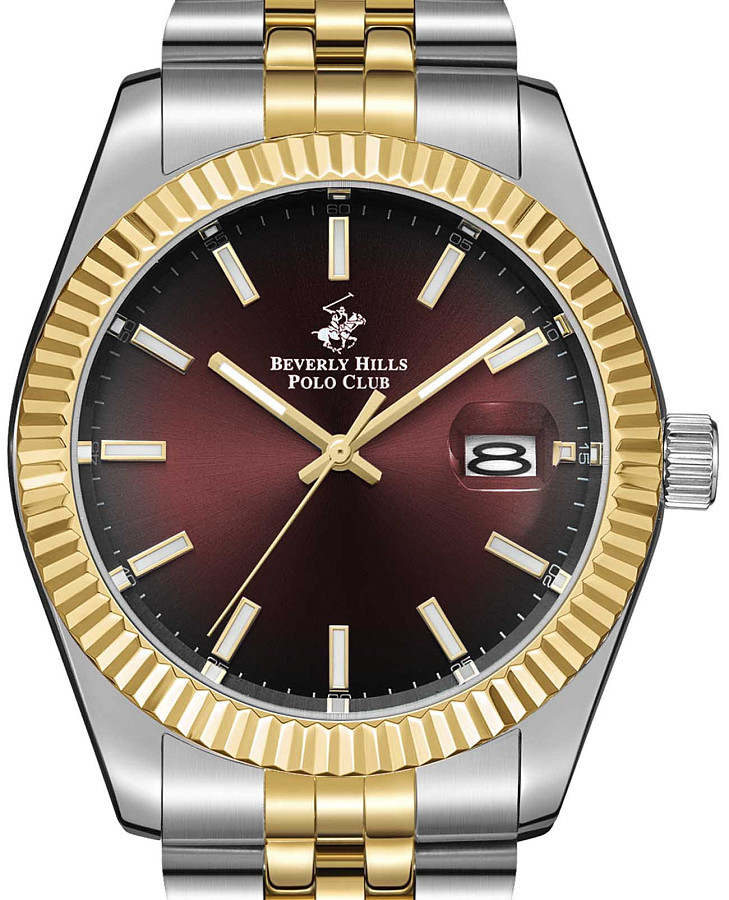 Часы Beverly Hills Polo Club BP3018X.280 — кварцевые, сталь металл