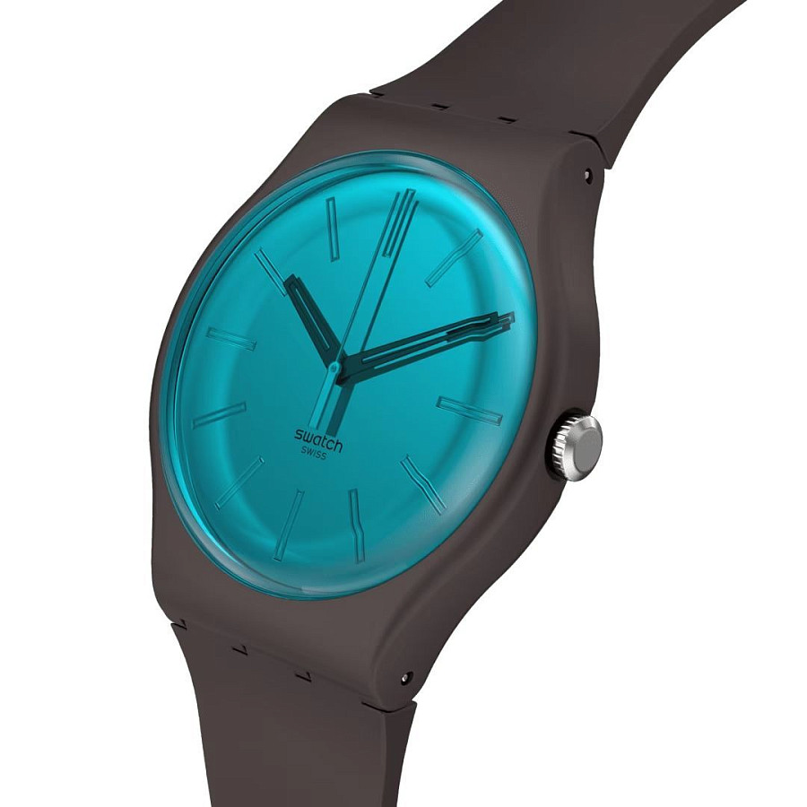 Часы Swatch New Gent Biosourced SO29C100 — Швейцария, кварцевые