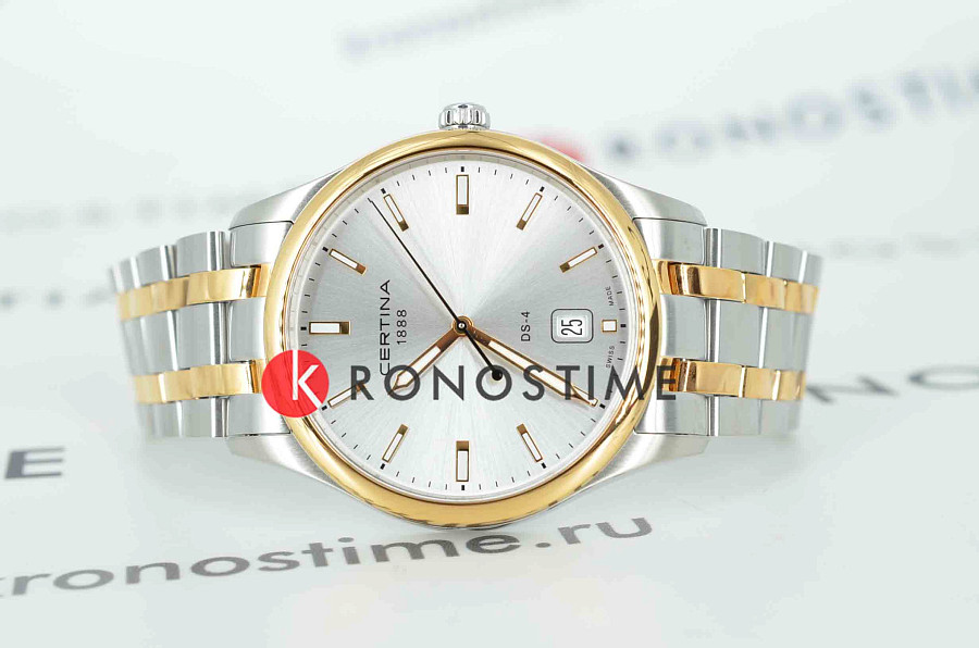 Часы Certina DS-4 C022.410.22.031.00 — сталь металл, Швейцария