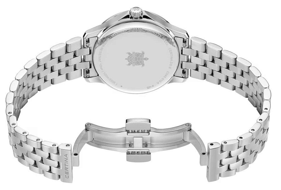 Часы Certina DS-8 Lady 31mm C045.010.11.011.00 — кварцевые, металл сталь