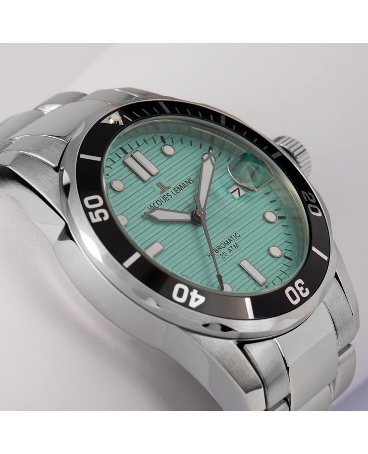 Часы Jacques Lemans Hybromatic 1-2170i — нержавеющая сталь, мужские