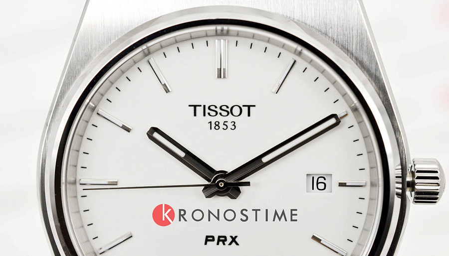Часы Tissot PRX T137.410.17.011.00 — мужские, белый