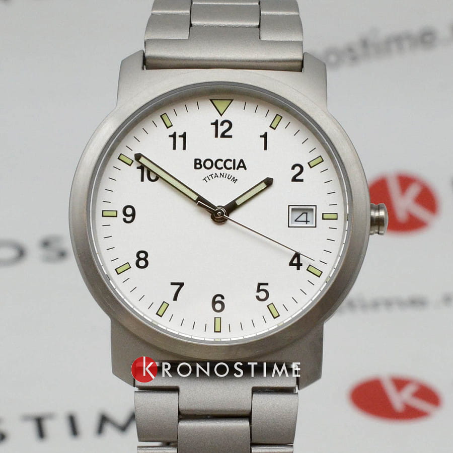 Часы Boccia Titanium 3630-01 — Германия, кварцевые