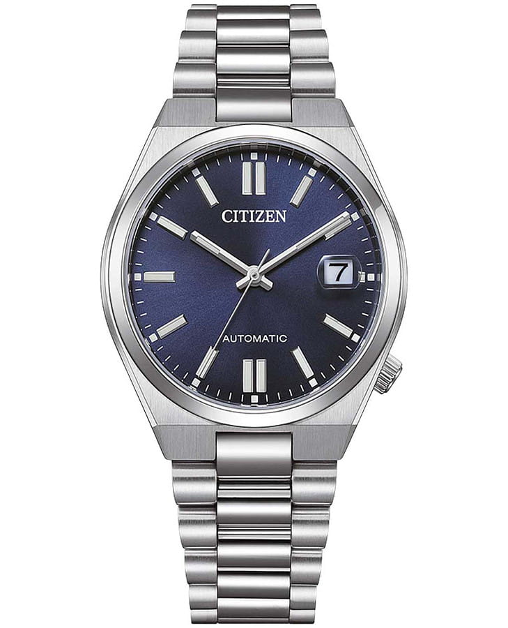 Часы Citizen Tsuyosa NJ0200-50M — мужские, синий