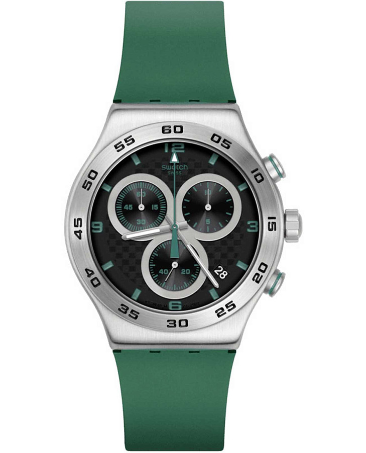 Часы Swatch I New Chrono YVS525 — женские, черный