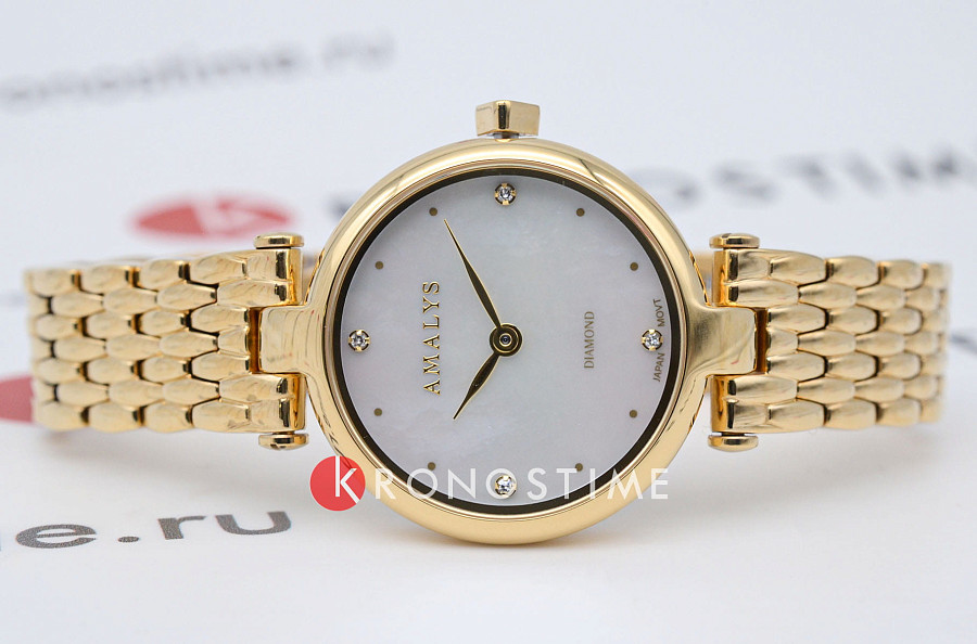 Часы Amalys Portman AMW-214 — кварцевые, металл сталь