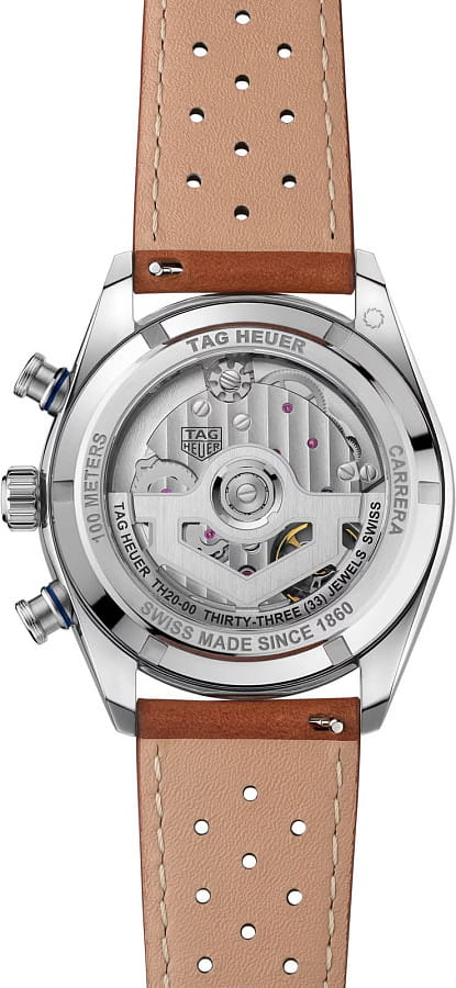Часы TAG Heuer Carrera Chronograph Sport CDB2111.FC8378 — кожаный, мужские