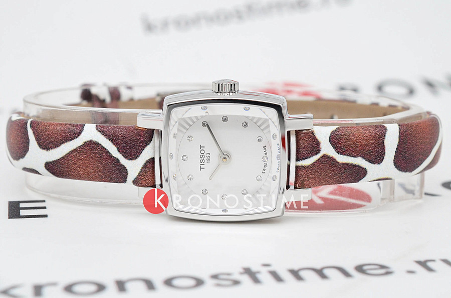 Часы Tissot Lovely Square T058.109.17.036.00 — кварцевые, сталь металл