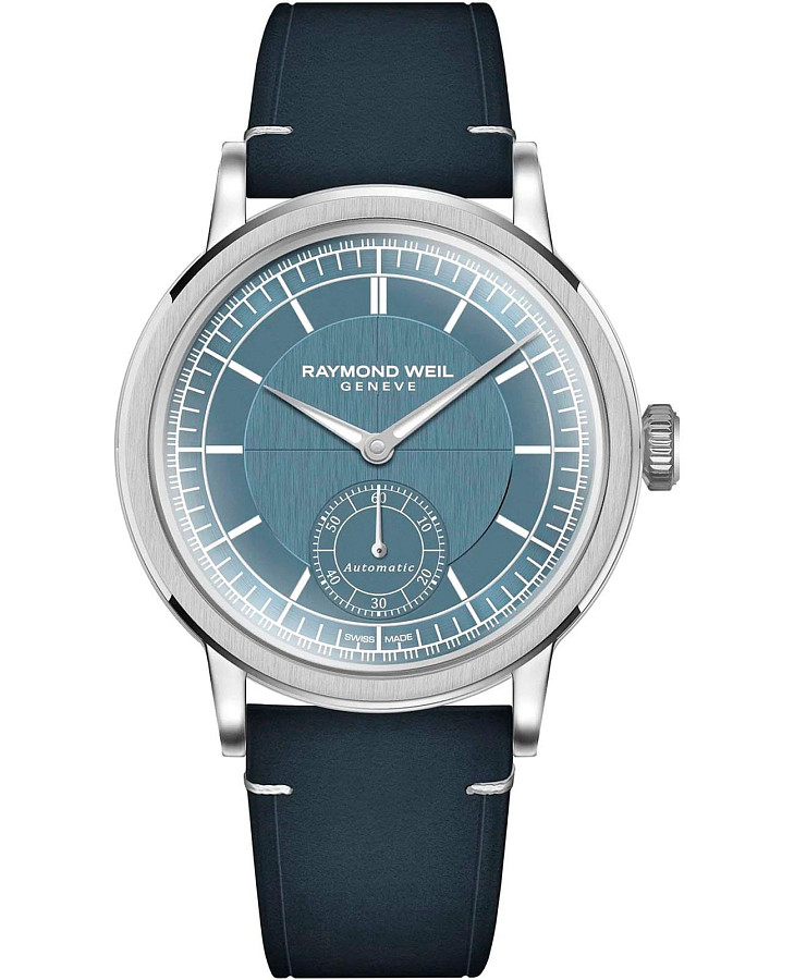 Часы Raymond Weil Millesime 2930-STC-50011 — мужские, бирюзовый