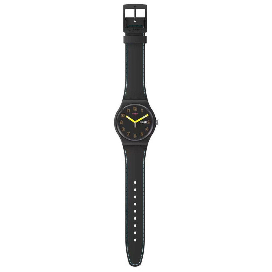 Часы Swatch New Gent Biosourced SO29B707 — пластик, Швейцария