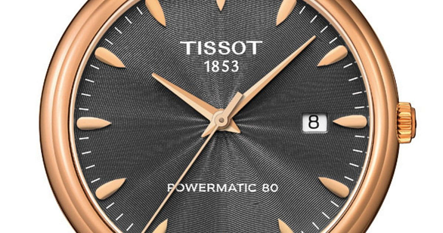 Часы Tissot Carson Powermatic 80 18K Gold T907.407.76.081.00 — механические