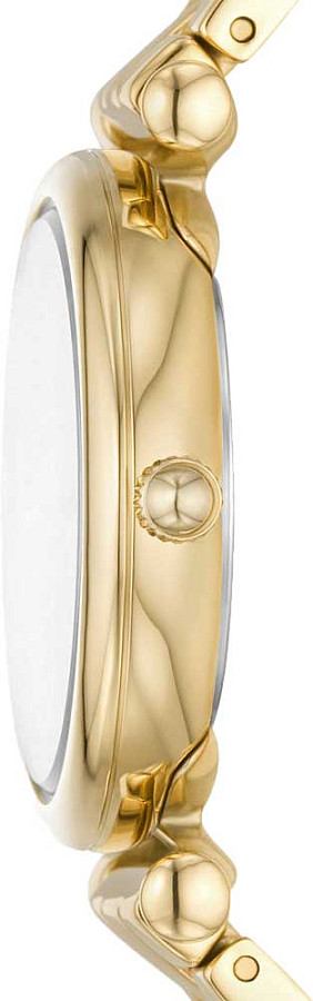 Часы Fossil Carlie ES5203 — кварцевые, сталь металл