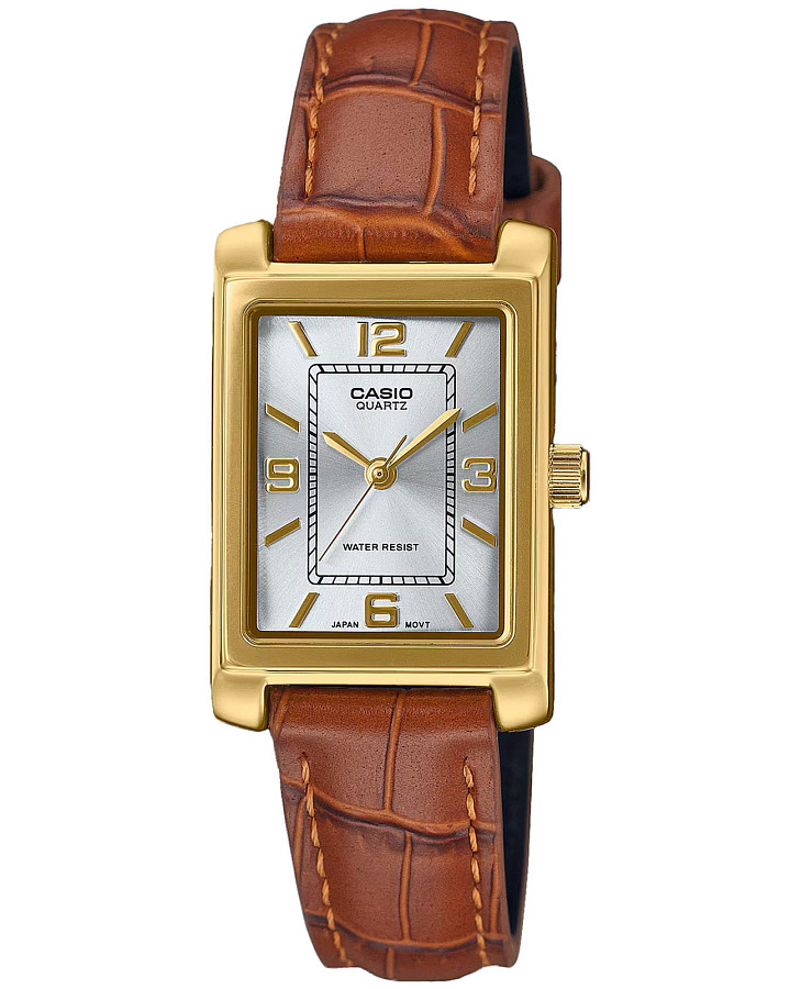 Часы Casio LTP-1234GLL-7A — женские, перламутровый