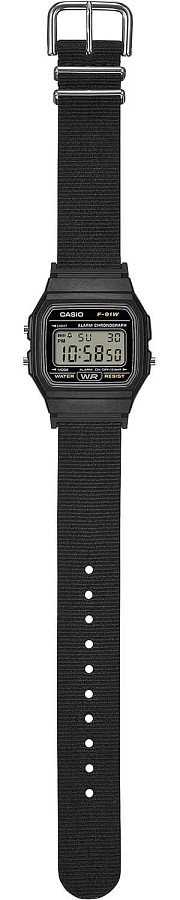 Часы Casio Collection F-91WF-1A — кварцевые, пластик