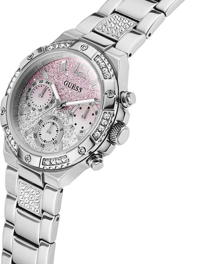 Часы Guess Trend Harlow GW0950L1 — кварцевые, металл сталь