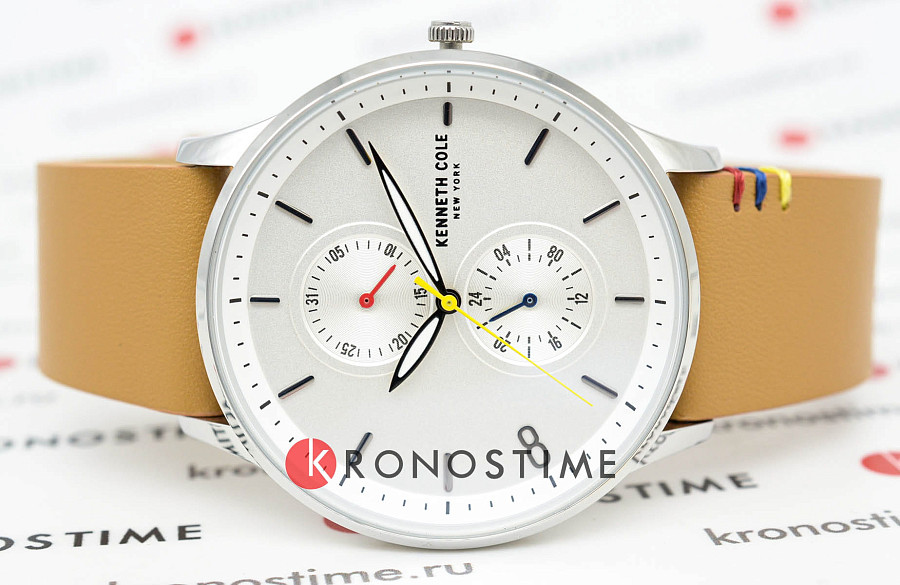 Часы Kenneth Cole Classic KCWGF2233401 — кварцевые, металл сталь
