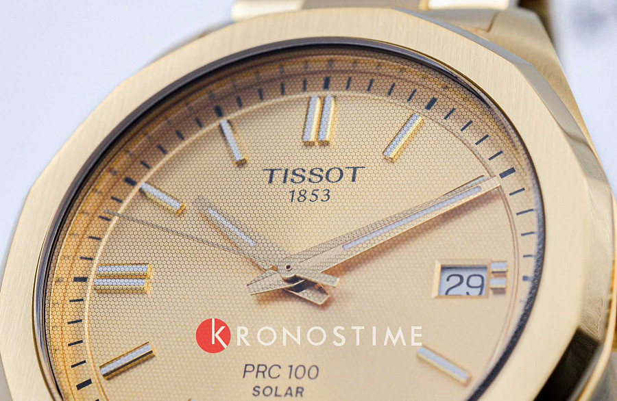 Часы Tissot PRC 100 Solar Quartz 34mm T151.822.33.021.00 — Швейцария, кварцевые