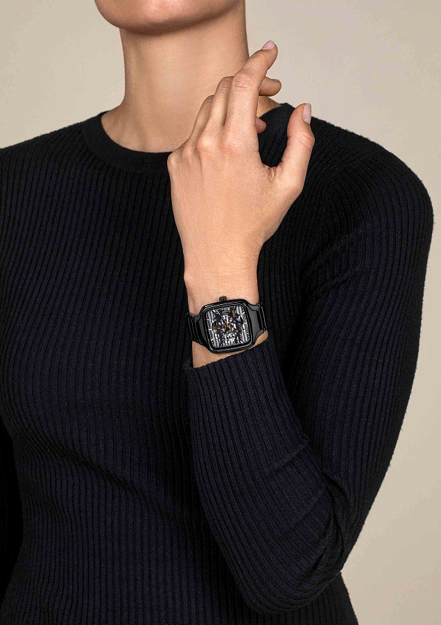 Часы Rado True Square Automatic Skeleton R27124162 — артикул R27124162, мужские