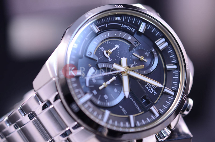 Часы Casio Edifice EQS-600DB-1A9 — сталь металл, Япония