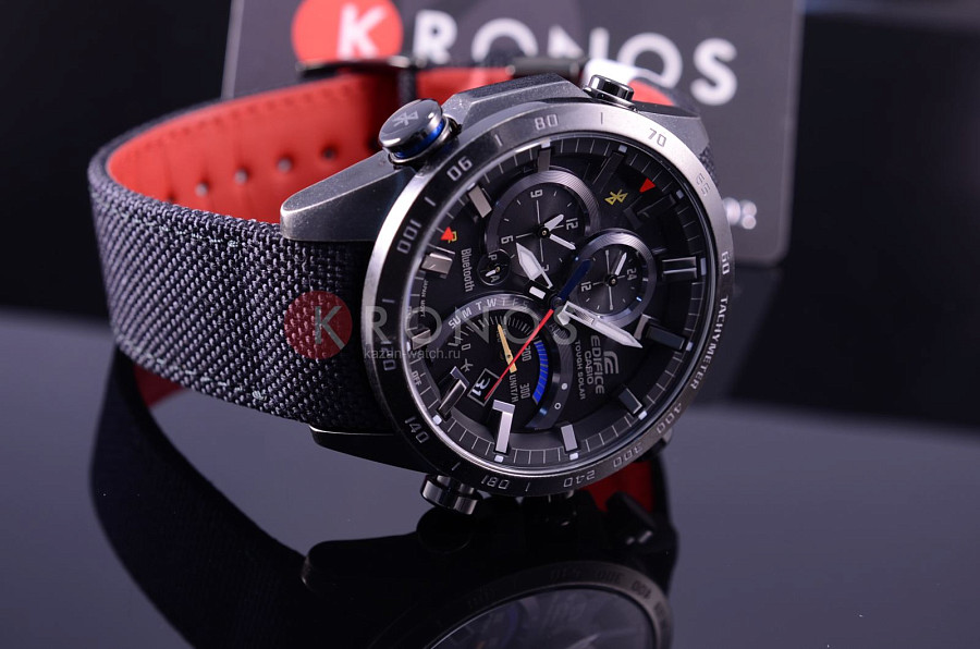 Часы Casio Edifice EQB-501TRC-1A — металл сталь, Япония