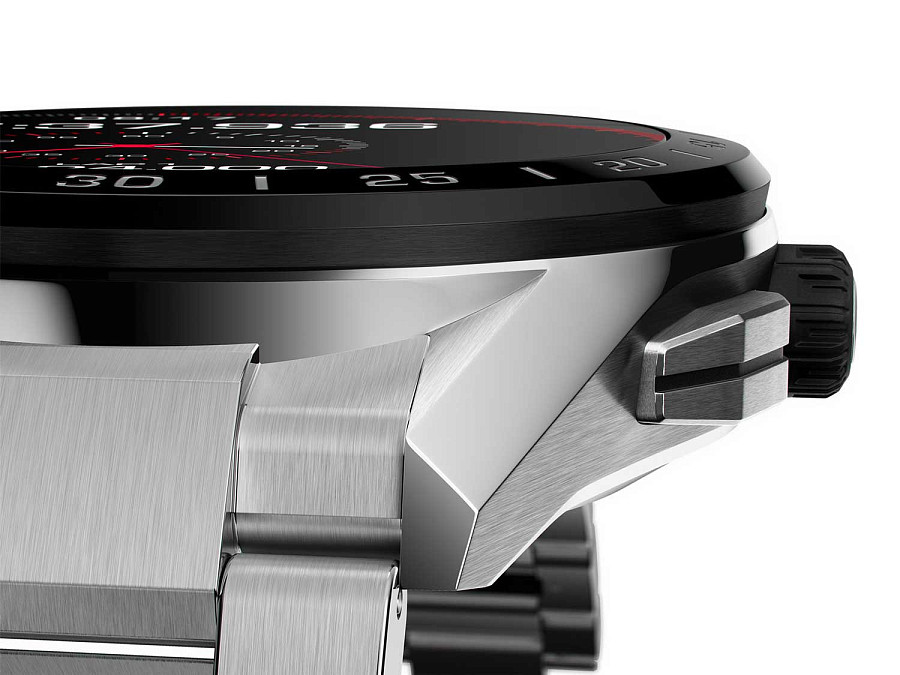 Часы TAG Heuer Connected Calibre E3 - 45 mm SBG8A10.BA0646 — черный, сталь керамика металл