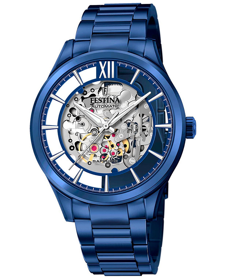 Часы Festina Automatic F20631/1 — мужские, серебристый