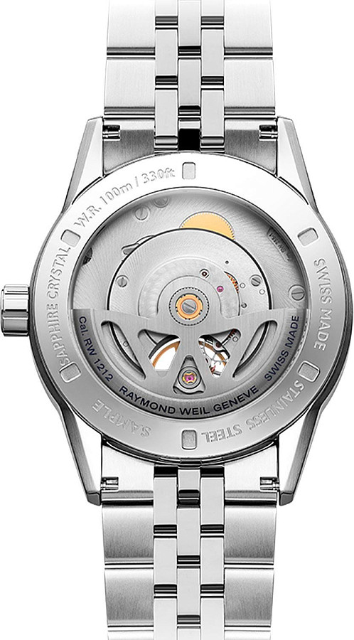 Часы Raymond Weil Freelancer 2781-ST-52051 — зеленый, металл сталь