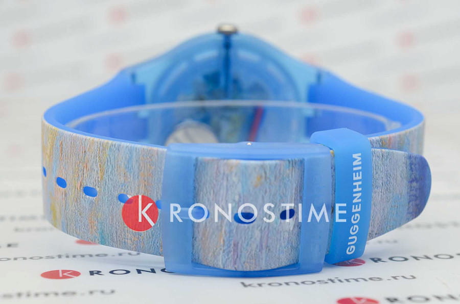 Часы Swatch Monet's Palazzo Ducale SO29Z150 — Швейцария, кварцевые