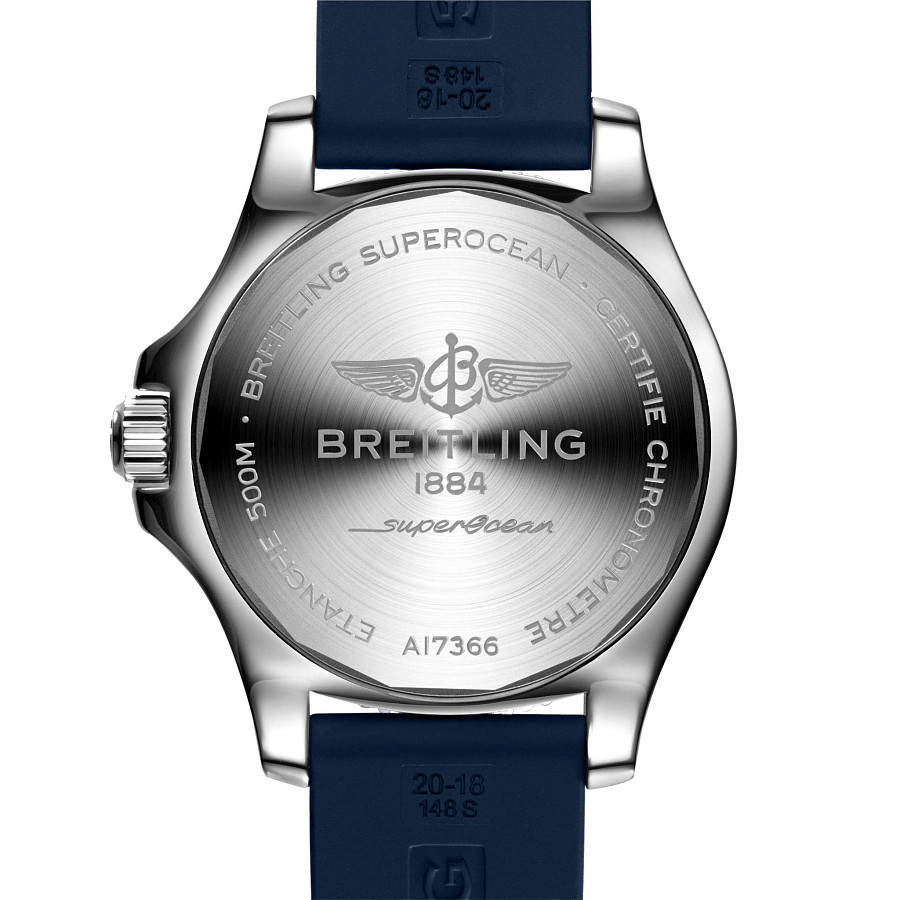 Часы Breitling Superocean Automatic 42 A17366D81A1S2 — каучук, мужские