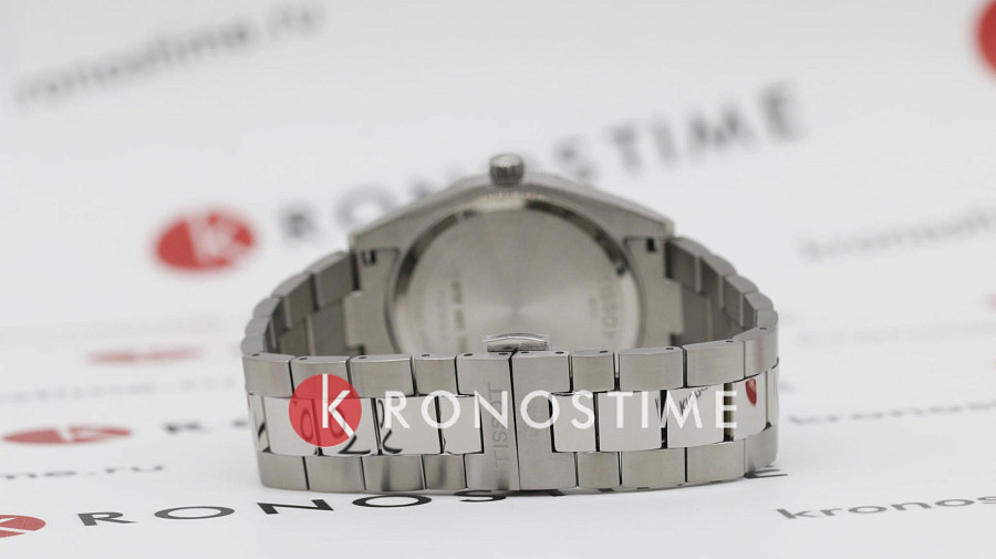 Часы Tissot Gentleman Titanium T127.410.44.081.00 — металл титан, титановый