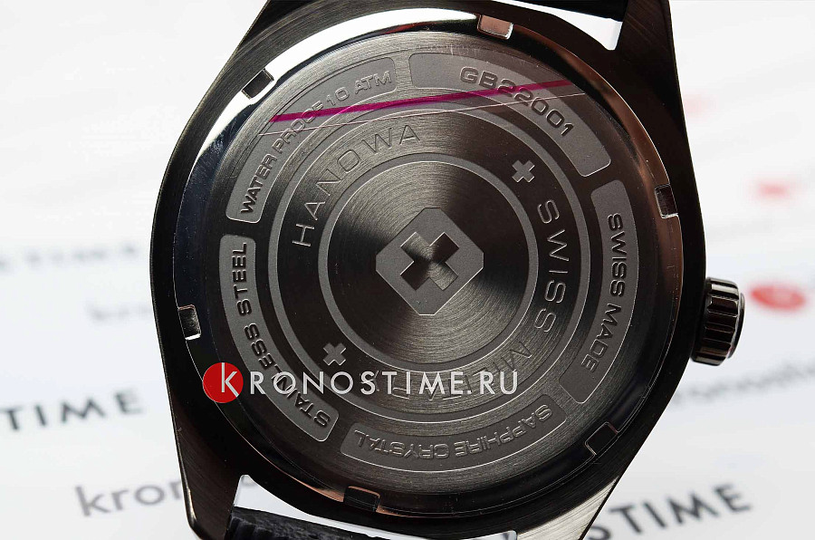 Часы Swiss Military Hanowa Roadrunner SMWGB2200140 — кожаный, мужские