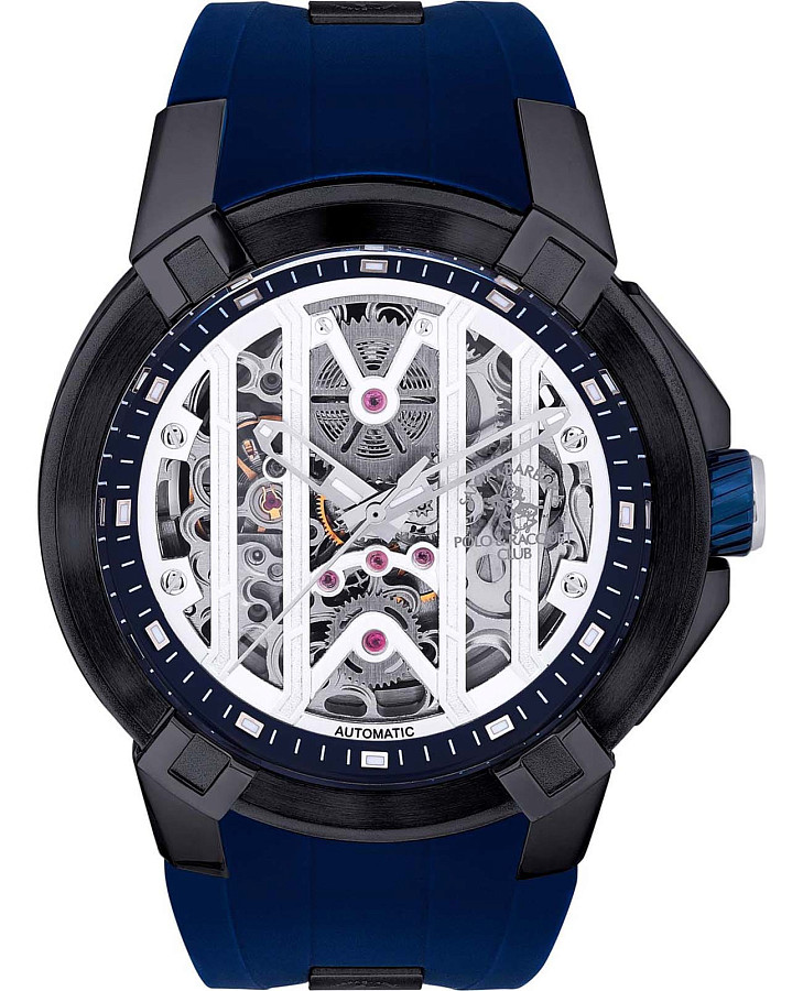 Часы Santa Barbara Polo & Racquet Club Luxury SB.1.10605-4 — мужские, серебристый