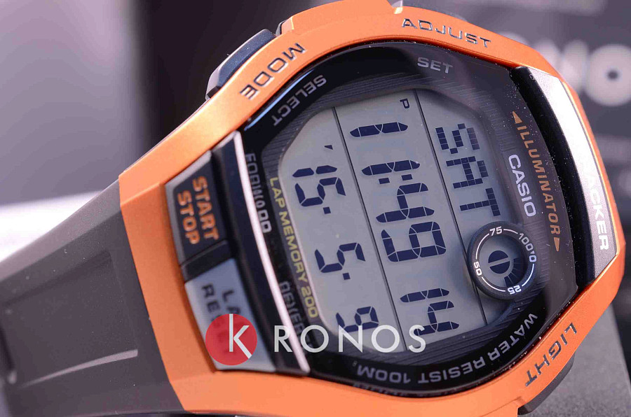 Часы Casio Collection WS-2000H-4A — пластик, мужские