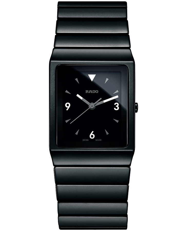 Часы Rado Ceramica R21708152 — мужские, черный