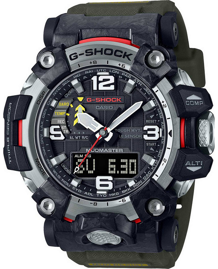 Часы Casio G-Shock GWG-2000-1A3DR (GWG-2000-1A3) — мужские, черный