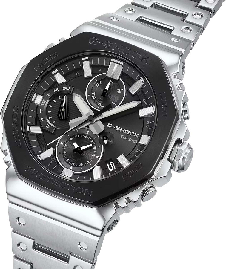 Часы Casio G-Shock GMC-B2100BT-1A — нержавеющая сталь, мужские