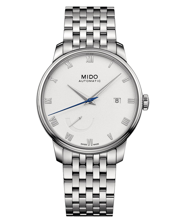 Часы Mido Baroncelli Power Reserve M027.428.11.013.00 — мужские, белый