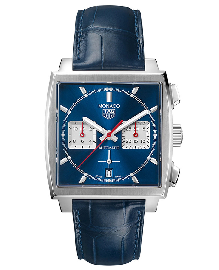 Часы TAG Heuer Monaco CBL2111.FC6453 — мужские, синий