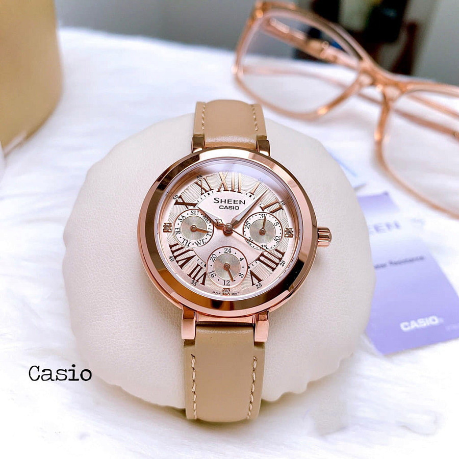 Часы Casio Sheen SHE-3034GL-9A — артикул SHE-3034GL-9A