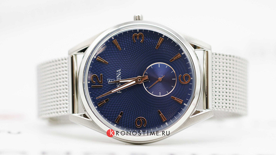 Часы Festina Retro F6869/2 — нержавеющая сталь, мужские